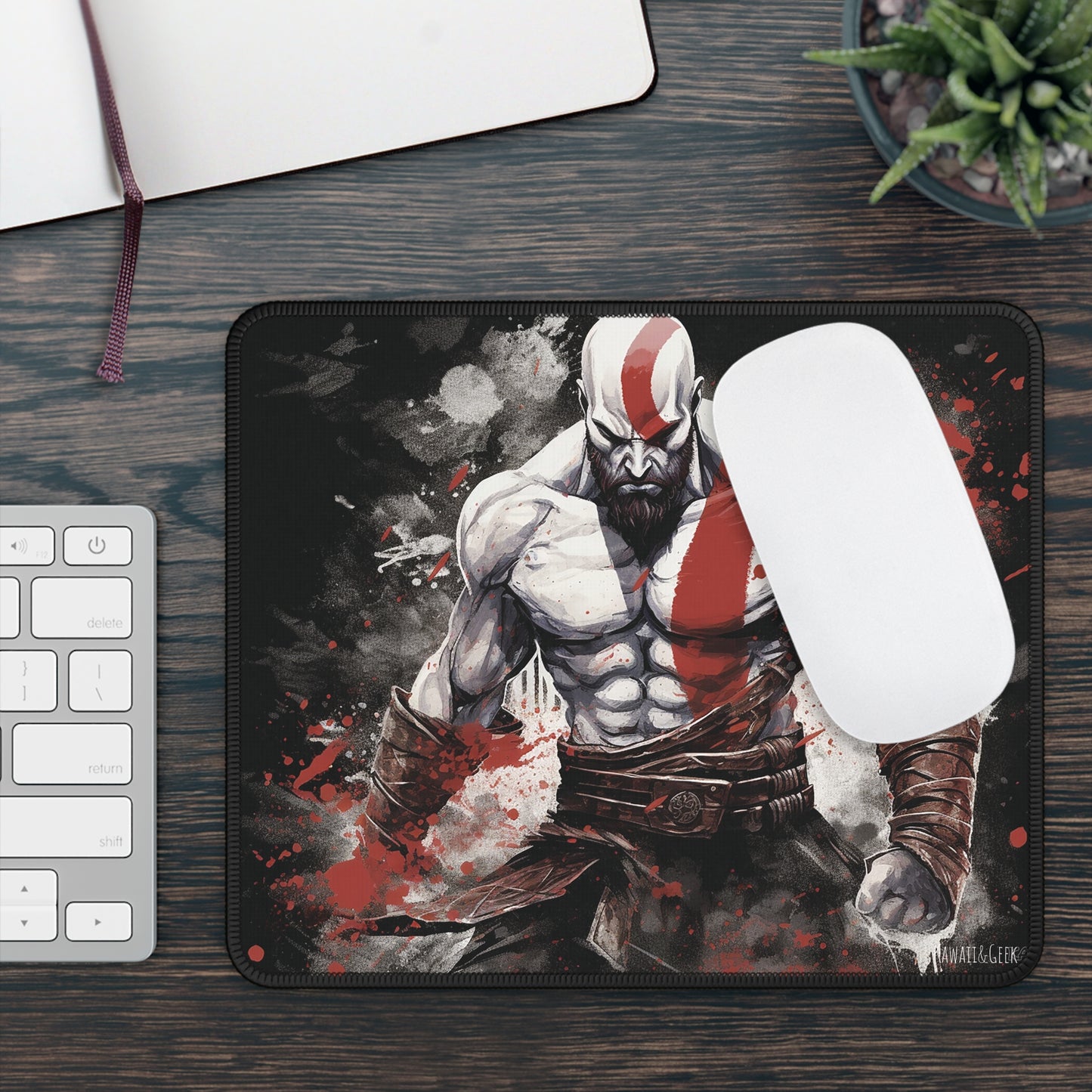 Kratos Gaming Mouse Pad : Unleash the Fury of the God of War !