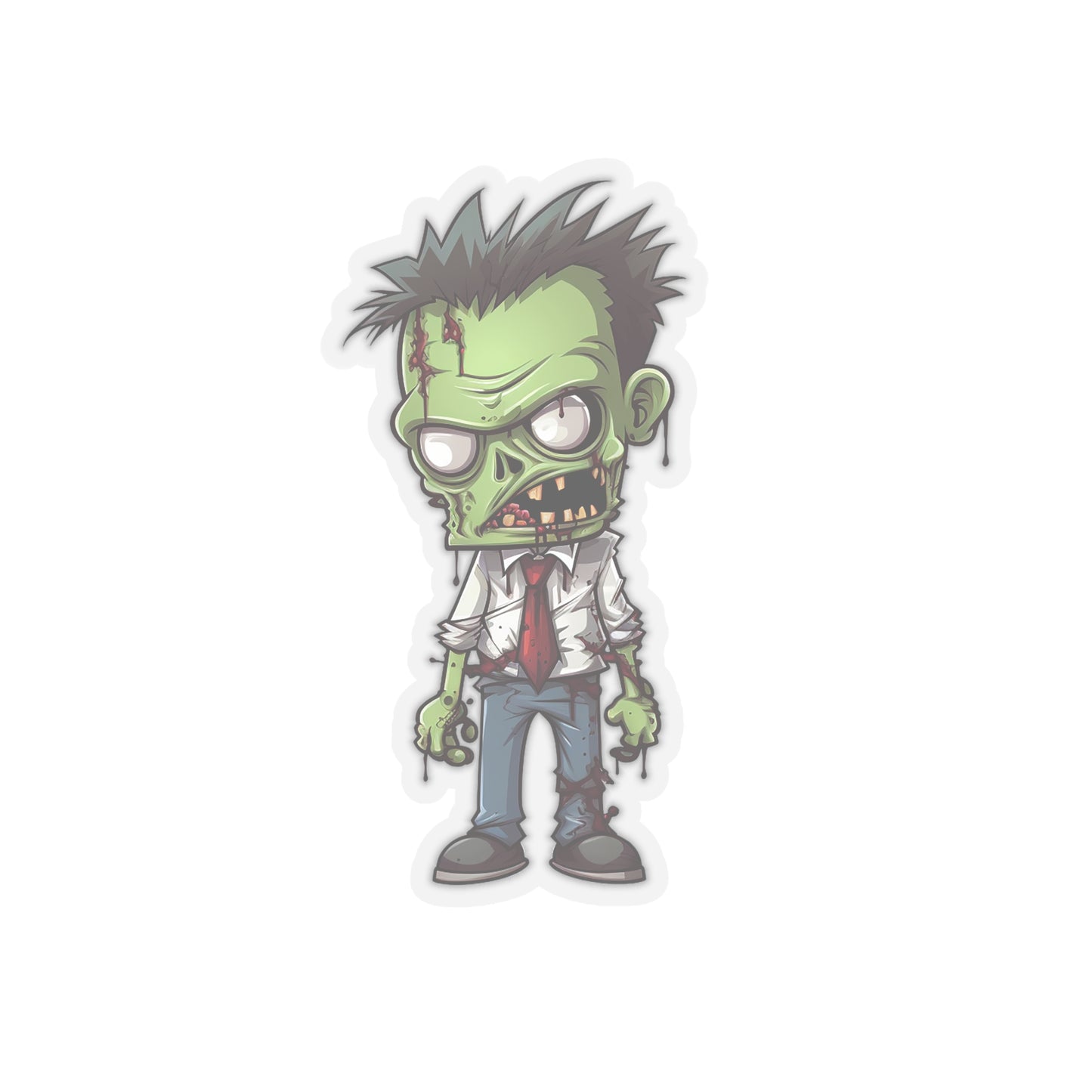 Halloween Special:  Zombie Man Sticker