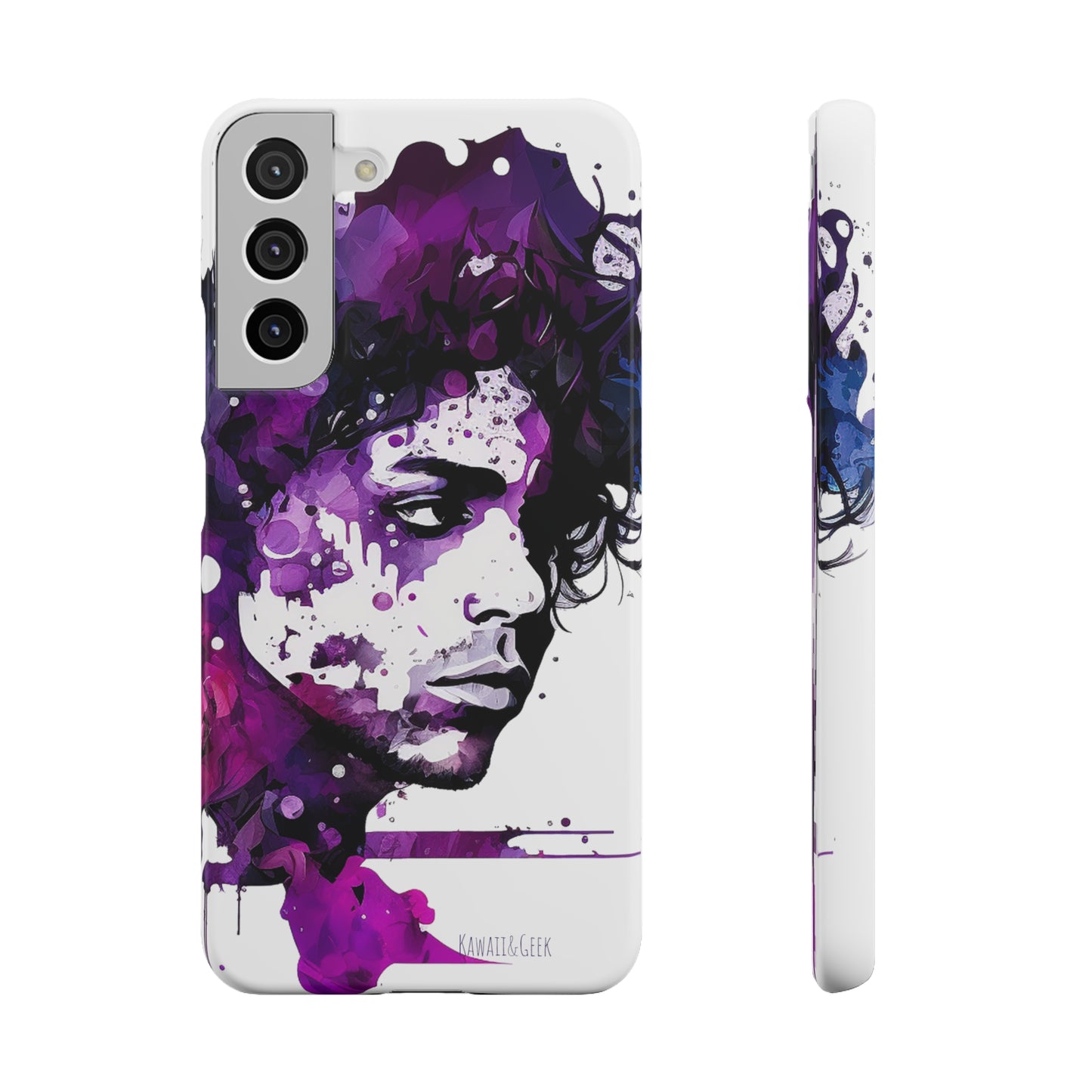 Prince aka Love Symbol Watercolor Purple Rain Phone Case - Add Some Iconic and Stylish Protection to Your Device