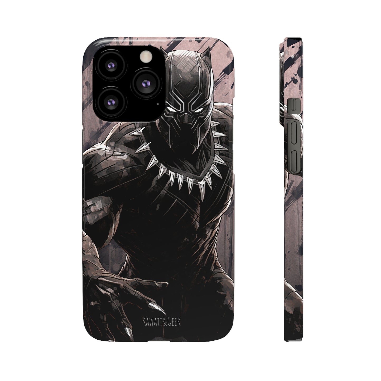 Black Panther Phone Case - Add Some Bold and Artistic Style to Your Tech - Marvel - Avengers