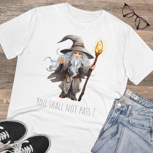 Gandalf T-Shirt for Lord of the Rings Fans in eco-fashion way