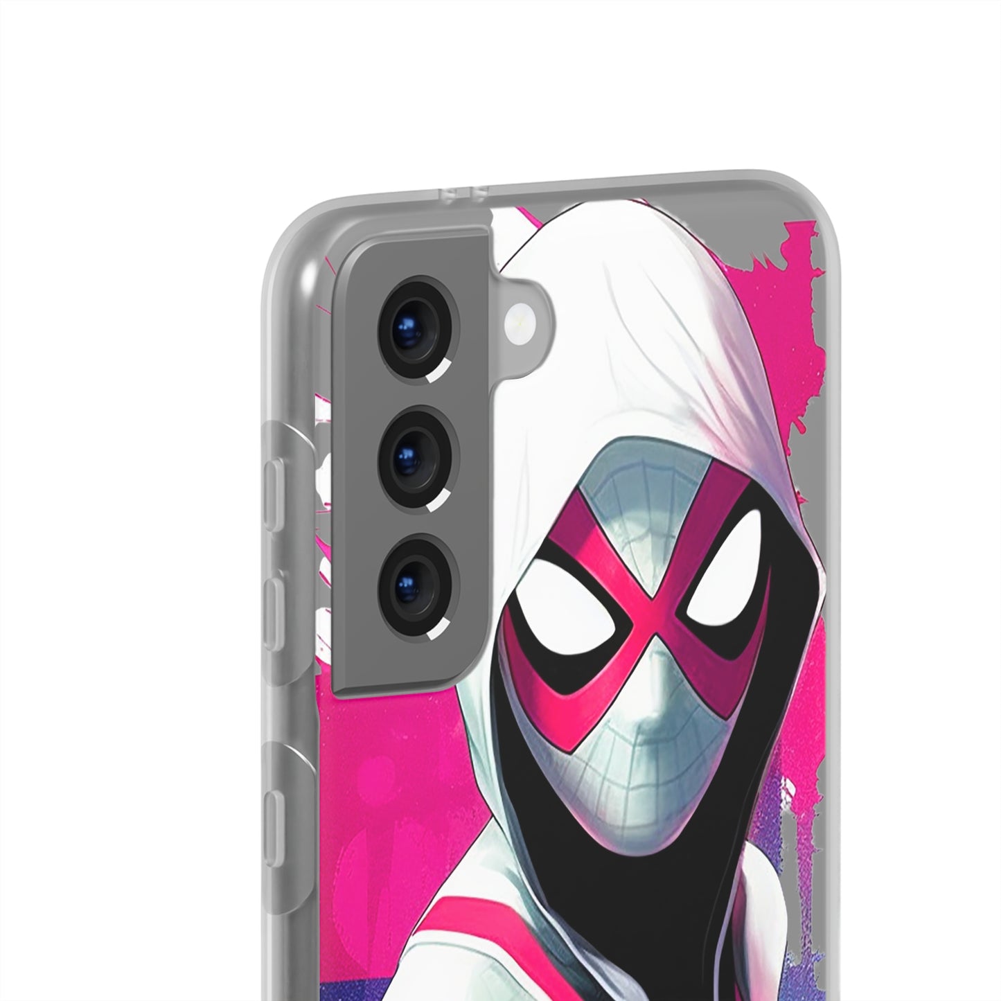 Spider Gwen in Flexi Phone Case - Add Some Colorful and Heroic Style to Your Phone