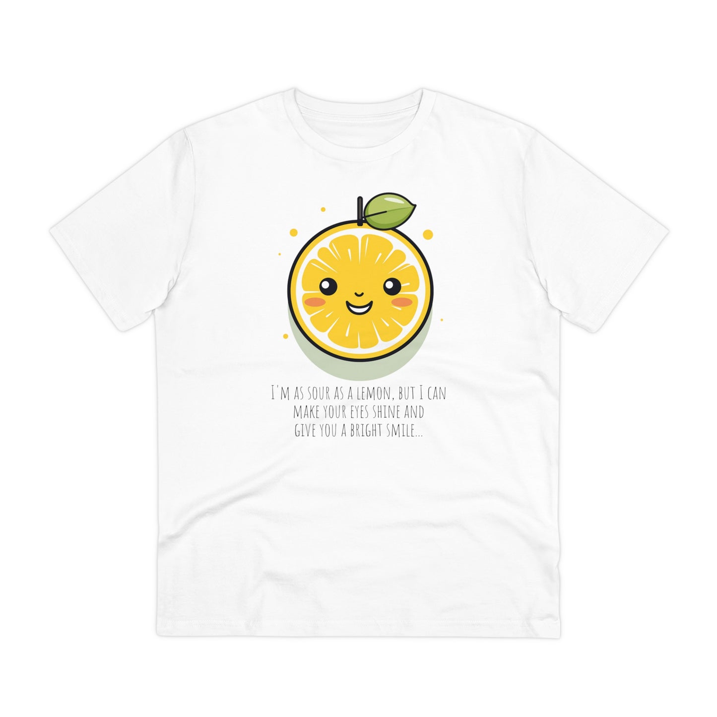 Cute Eco-Friendly Lemon T-Shirt - Brighten Your Day with Citrus Charm !