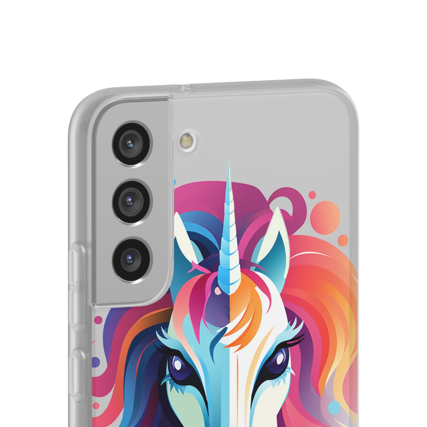 Ink Unicorn Flexi Transparent Phone Case