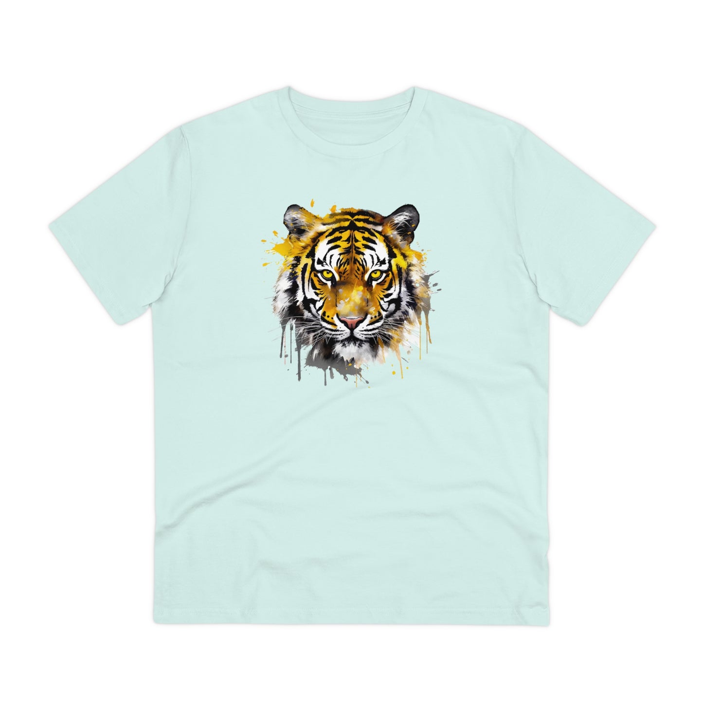 Tiger T-Shirt in Watercolor Style - Unisex and Eco-Friendly - Embrace the Wild and Sustainable Fashion