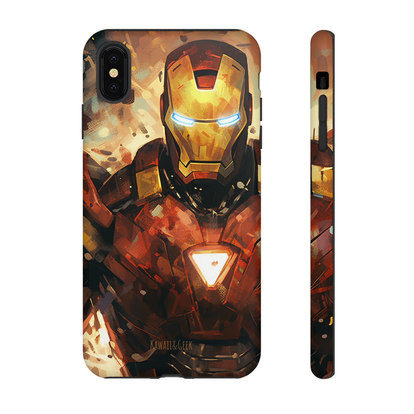 Iron Man Painting Tough Phone Case - Add Some Bold and Unique Style to Your Tech