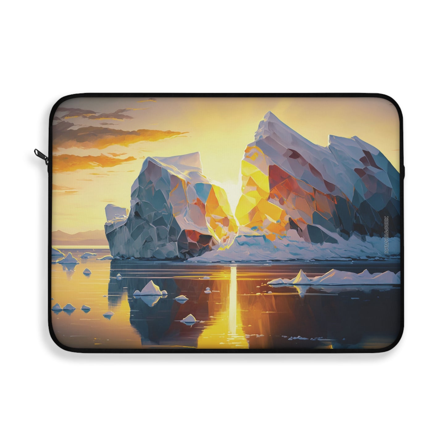 Majestic Arctic Landscape Laptop Sleeve - Protect Your Device in Style