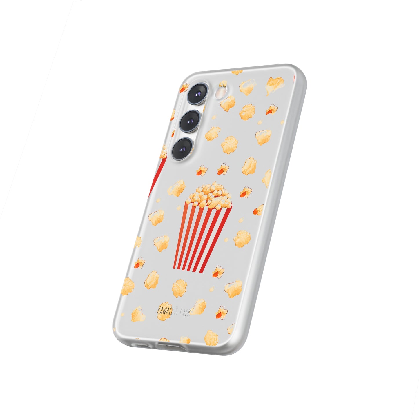 Popcorn Transparent Flexi Phone Case