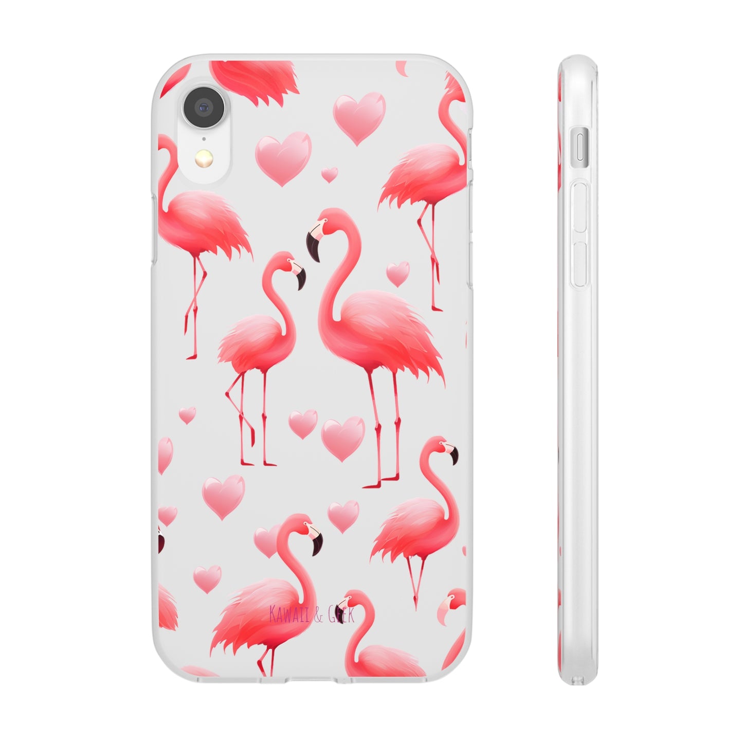 Pink Flamingo Elegance Flexi Phone case