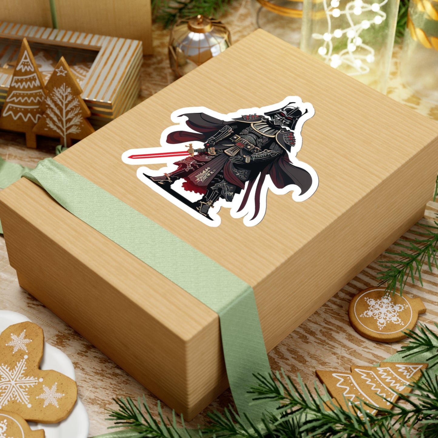 Darth Vader Samurai Sticker - Add Some Unique and Fierce Style to Your Tech -Star Wars