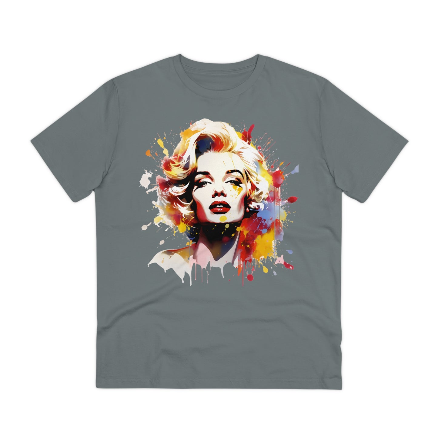 Marilyn Monroe Eco-Friendly T-shirt : Ethereal Watercolor