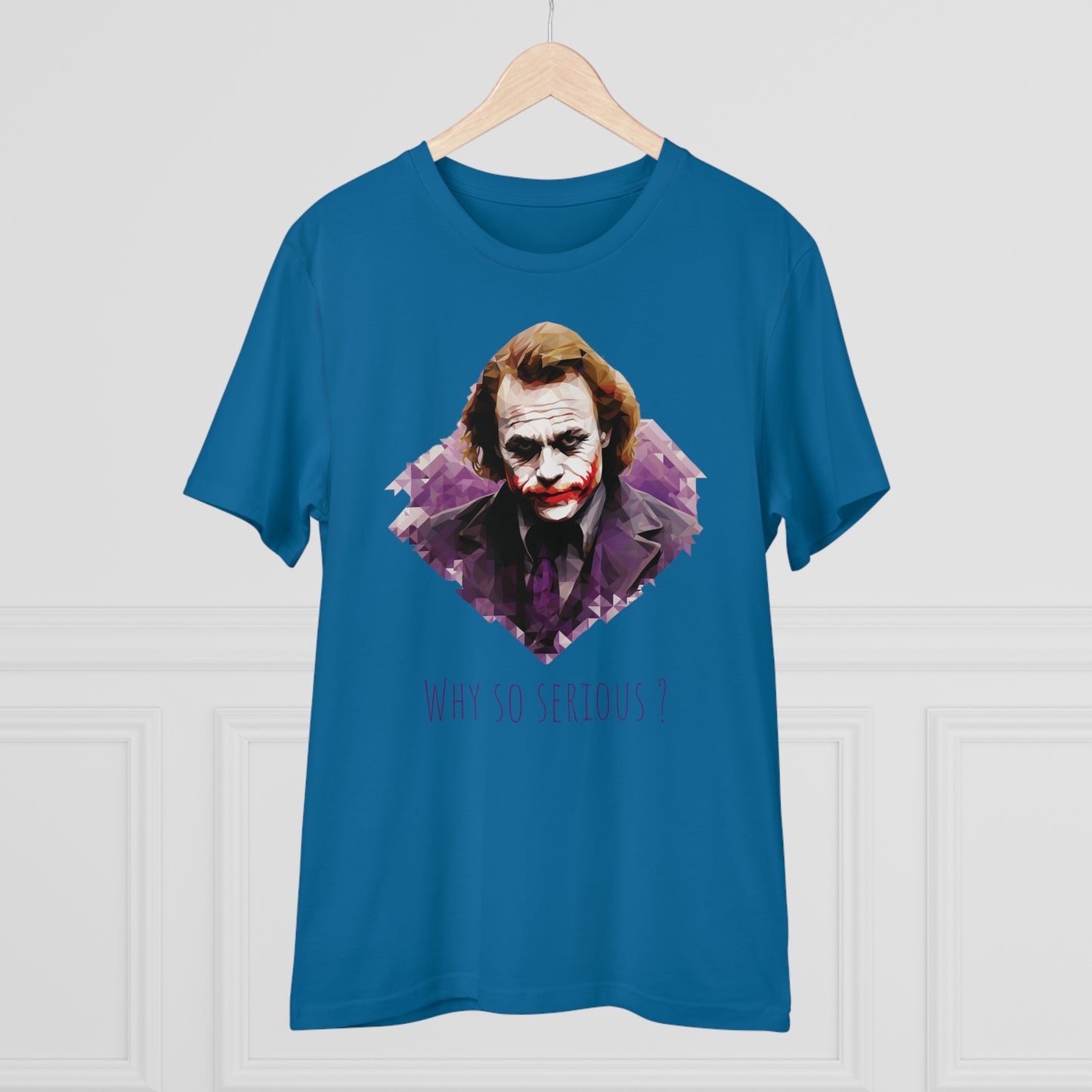 The Joker Heath Ledger T-Shirt - Sustainable Style with a Faceted Tribute