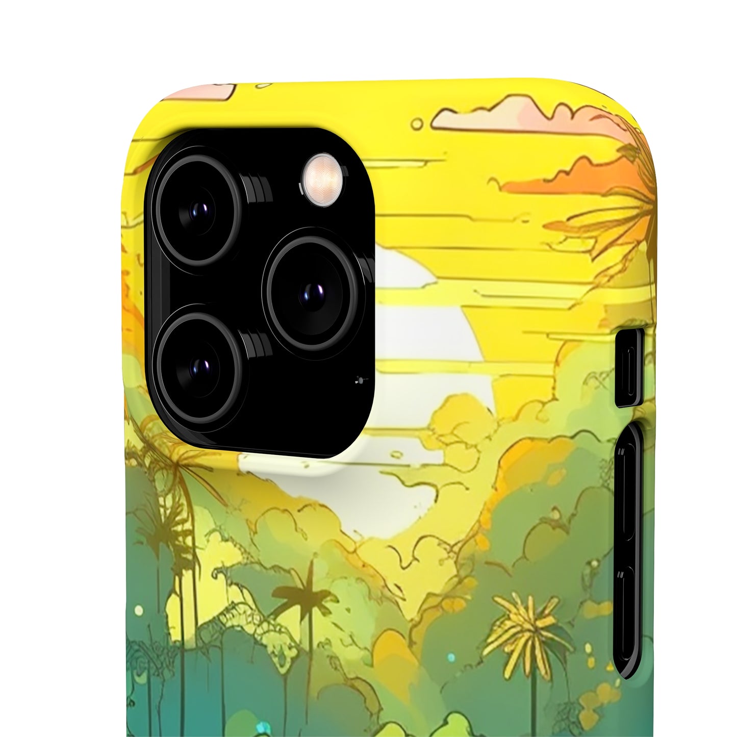 Rainforest at Sunset Phone Case - Capture the Serenity of Nature on Your Device