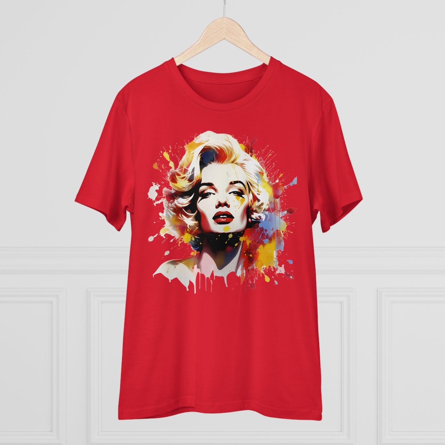 Marilyn Monroe Eco-Friendly T-shirt : Ethereal Watercolor