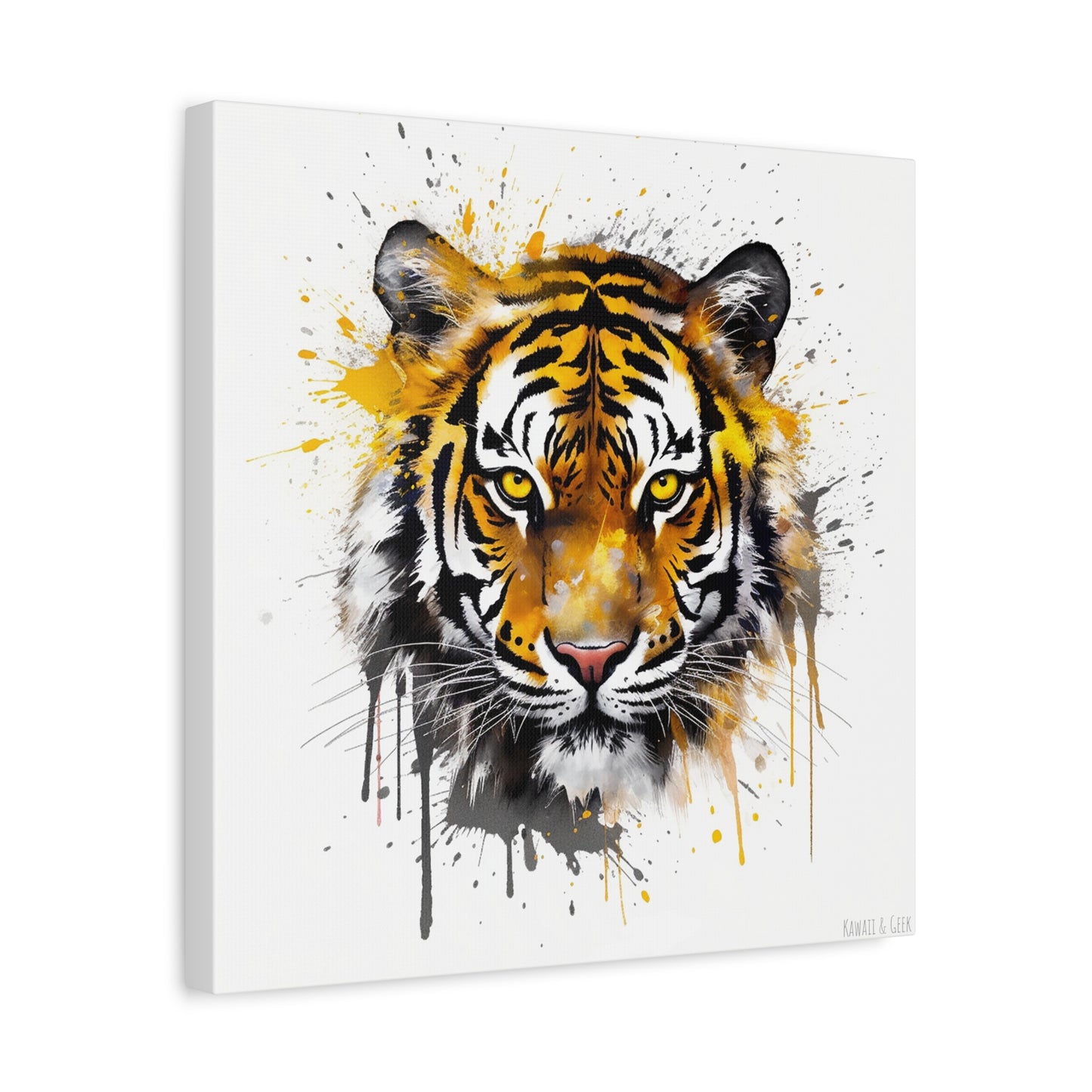 Fearless Tiger Canvas - Embrace the Majestic Power of Nature