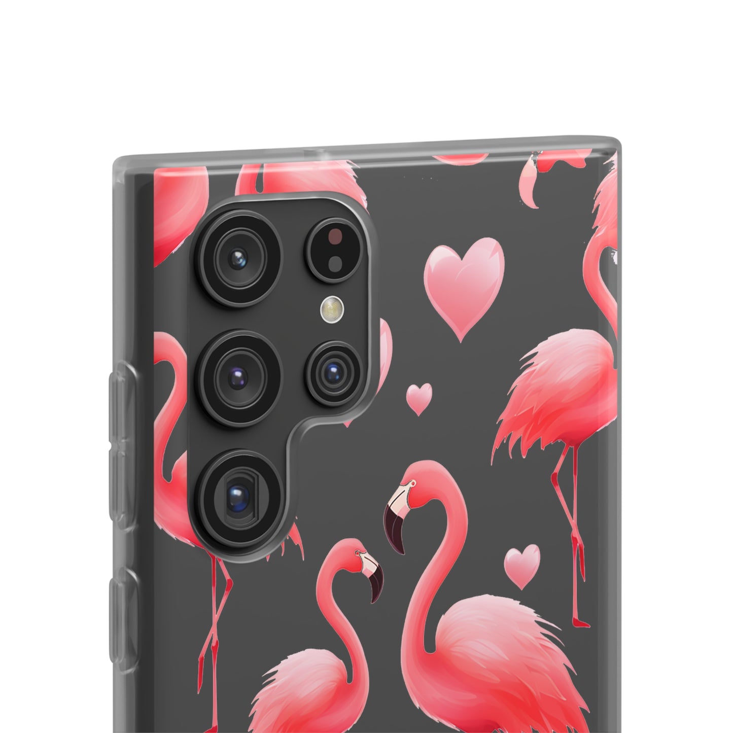 Pink Flamingo Elegance Flexi Phone case