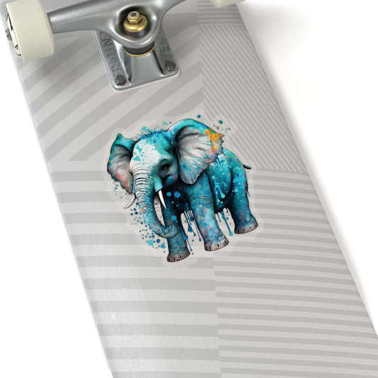 Elephant Sticker - Add Some Adorable and Unique Style to Your Tech