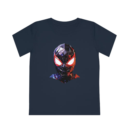 Miles Morales Polygonal Kids T-Shirt - Embrace Spidey Style