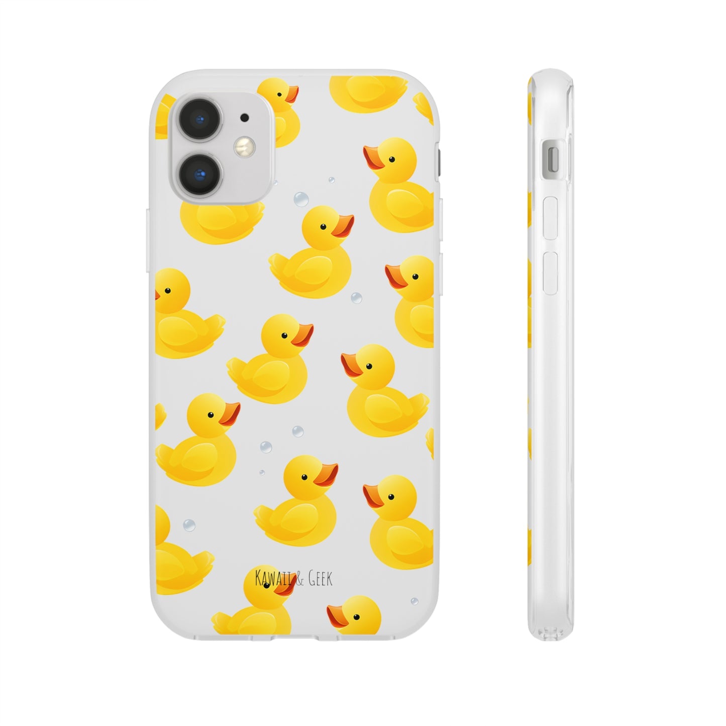 Vibrant Yellow Duck Flexi Phone Case