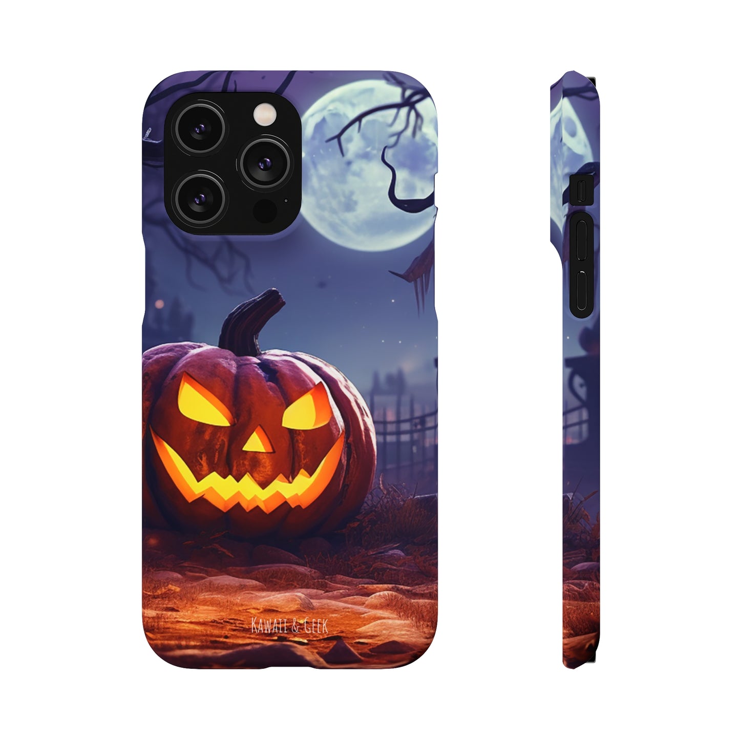 Halloween Pumpkin Design Premium Phone Case