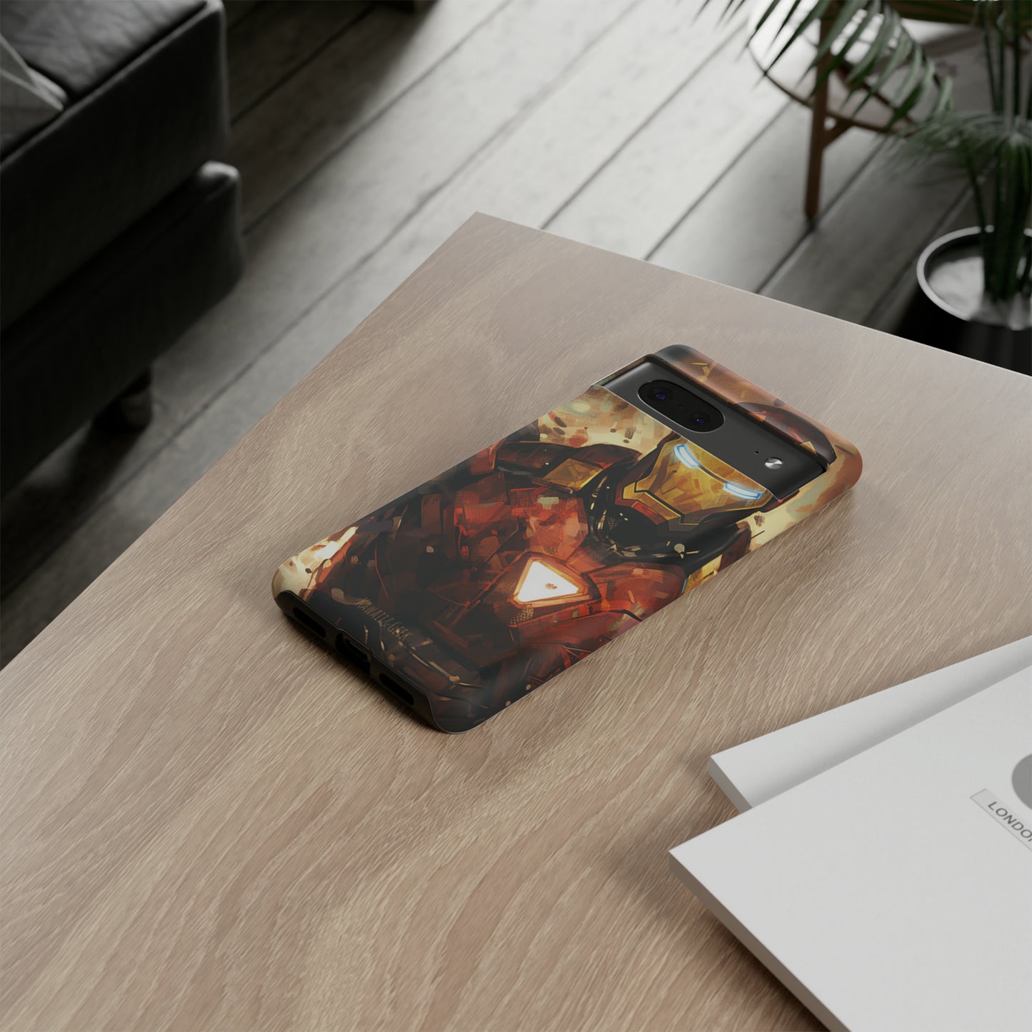 Iron Man Painting Tough Phone Case - Add Some Bold and Unique Style to Your Tech