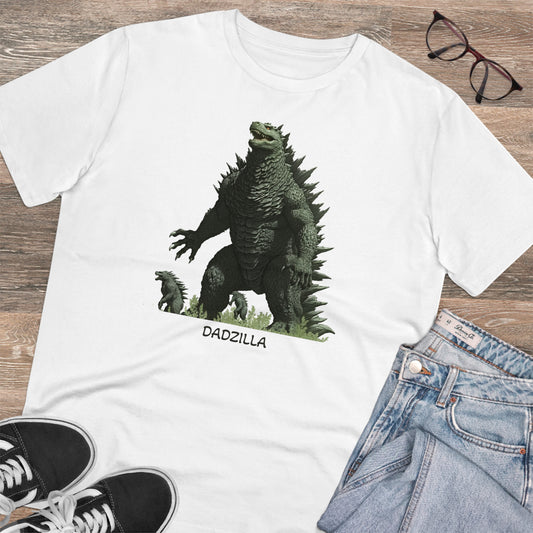 Dadzilla - Unisex Eco-Friendly T-Shirt - Celebrate Father's Day with a Legendary Monster