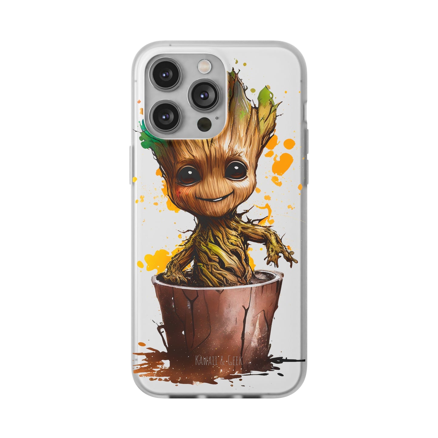 Baby Groot Flexi Phone Case - Add Adorable Charm to Your Device