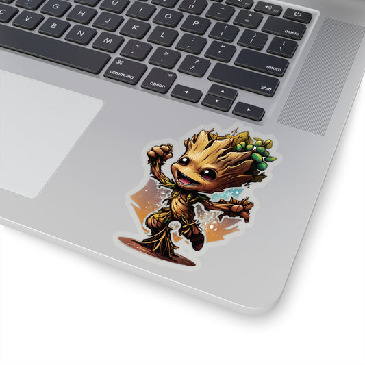 Baby Groot Sticker - Add Some Joyful and Unique Style to Your Tech