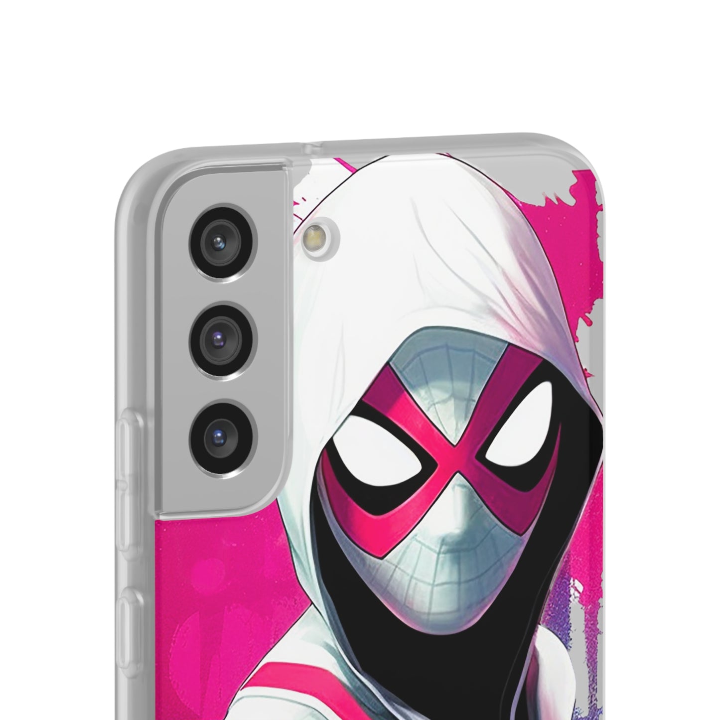 Spider Gwen in Flexi Phone Case - Add Some Colorful and Heroic Style to Your Phone