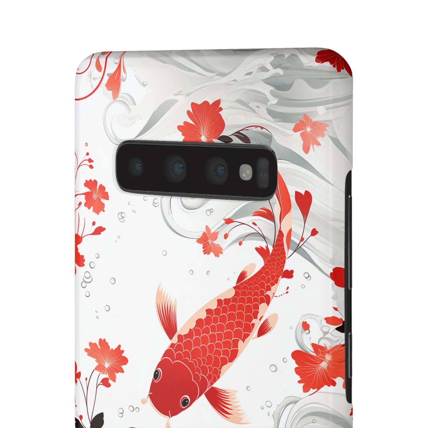 Elegant Koi: Premium Japanese Fish Phone Case