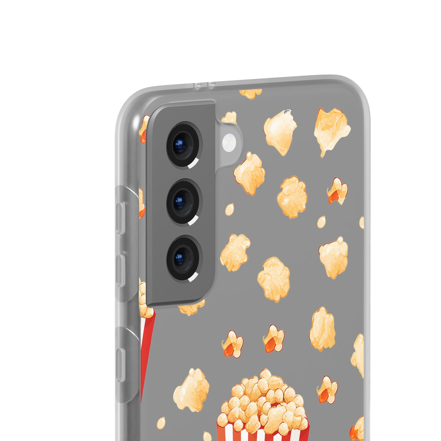 Popcorn Transparent Flexi Phone Case