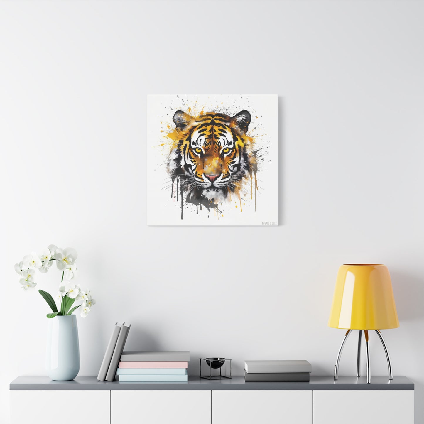 Fearless Tiger Canvas - Embrace the Majestic Power of Nature