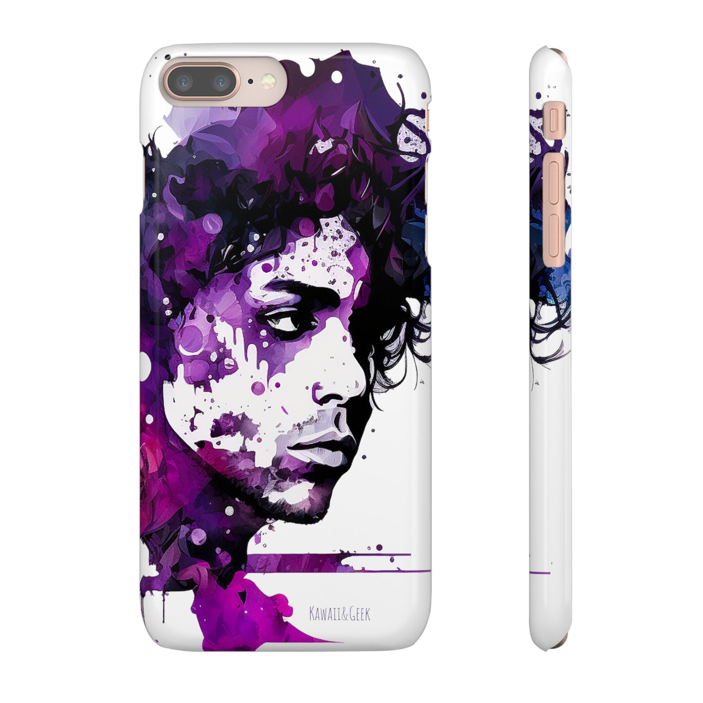 Prince aka Love Symbol Watercolor Purple Rain Phone Case - Add Some Iconic and Stylish Protection to Your Device