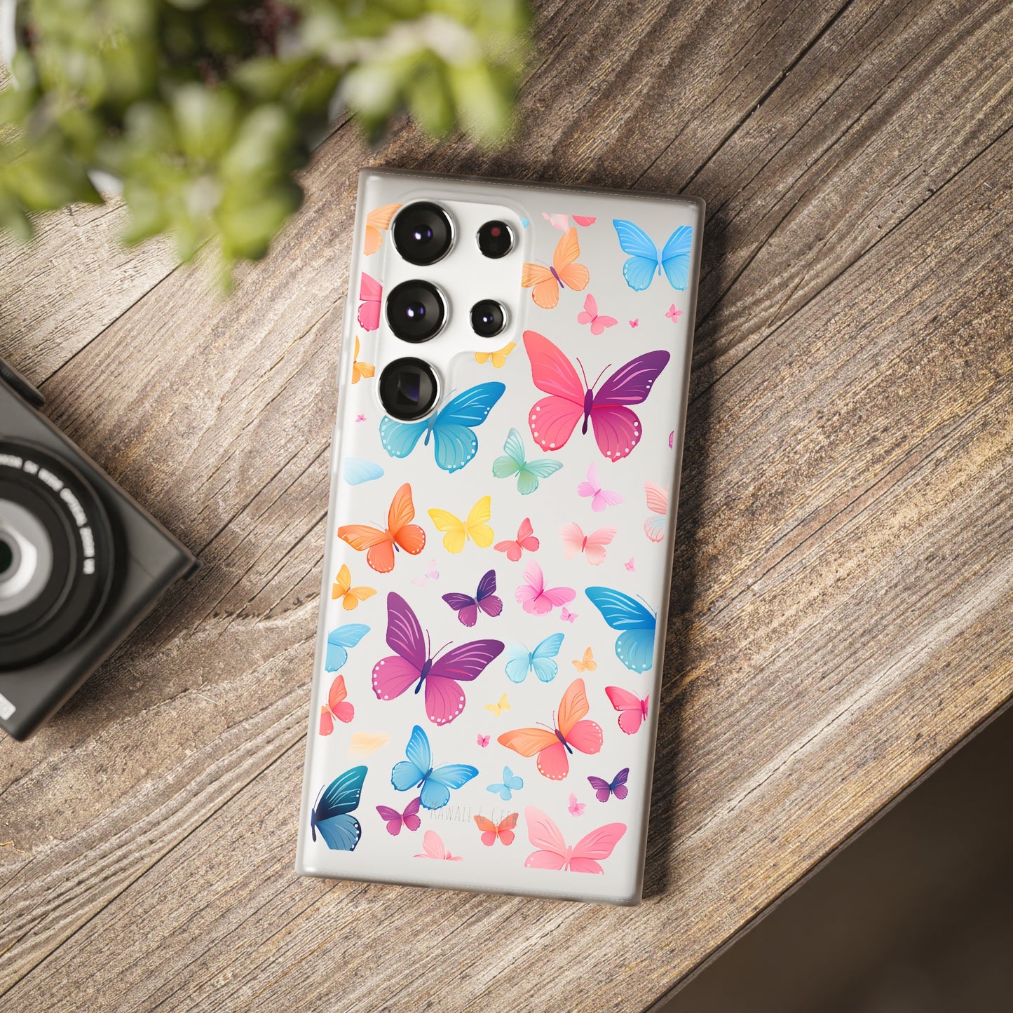 Charming Butterflies Flexi Transparent Phone Case