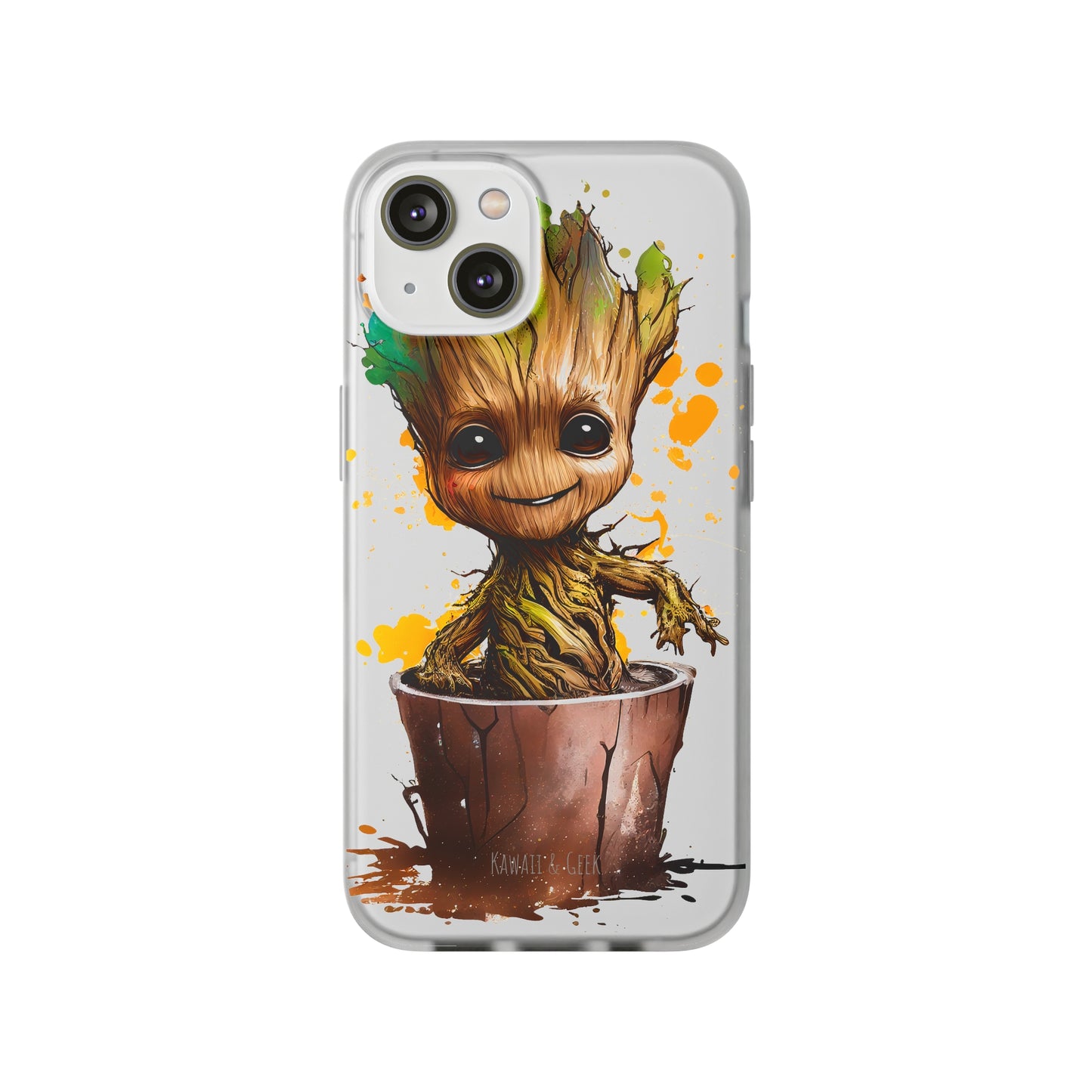 Baby Groot Flexi Phone Case - Add Adorable Charm to Your Device