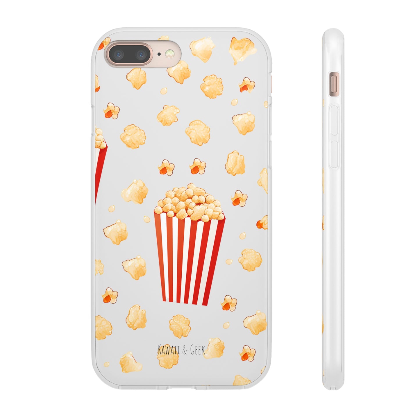 Popcorn Transparent Flexi Phone Case