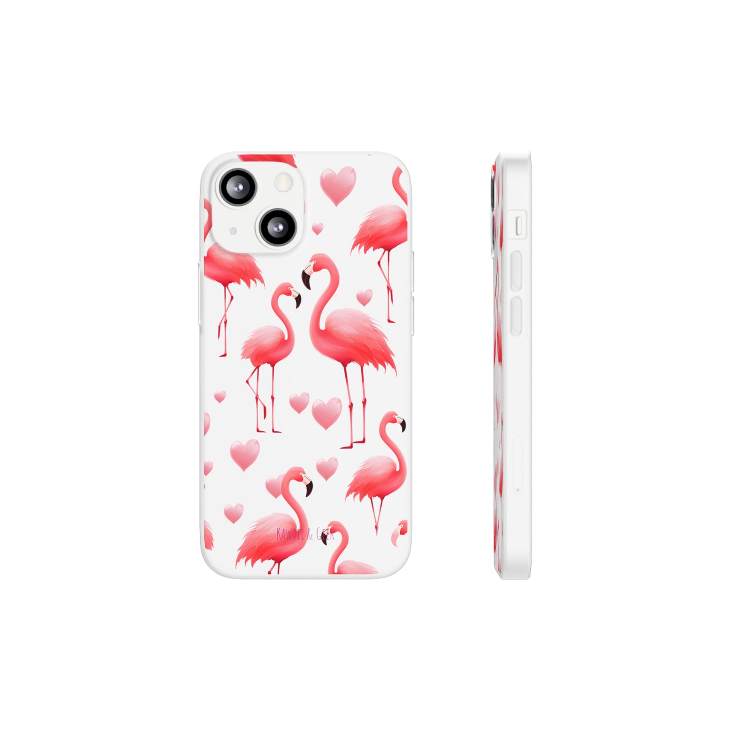 Pink Flamingo Elegance Flexi Phone case