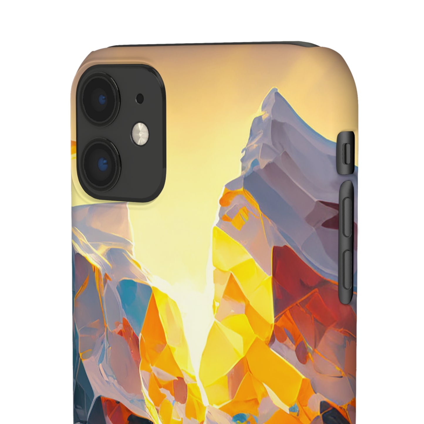 Arctic Landscape and Iceberg at Sunset Phone Case - Capture the Serenity of Nature on Your Device