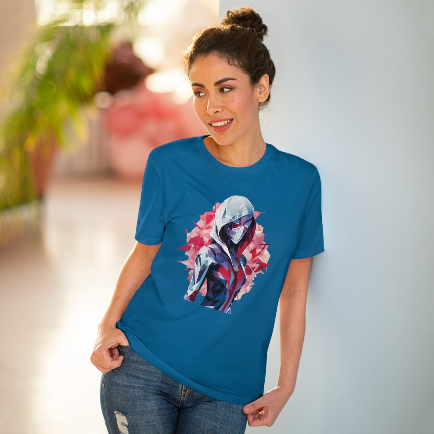 Spider Gwen Stacy T-Shirt - Eco-Friendly Fashion with Superhero Flair