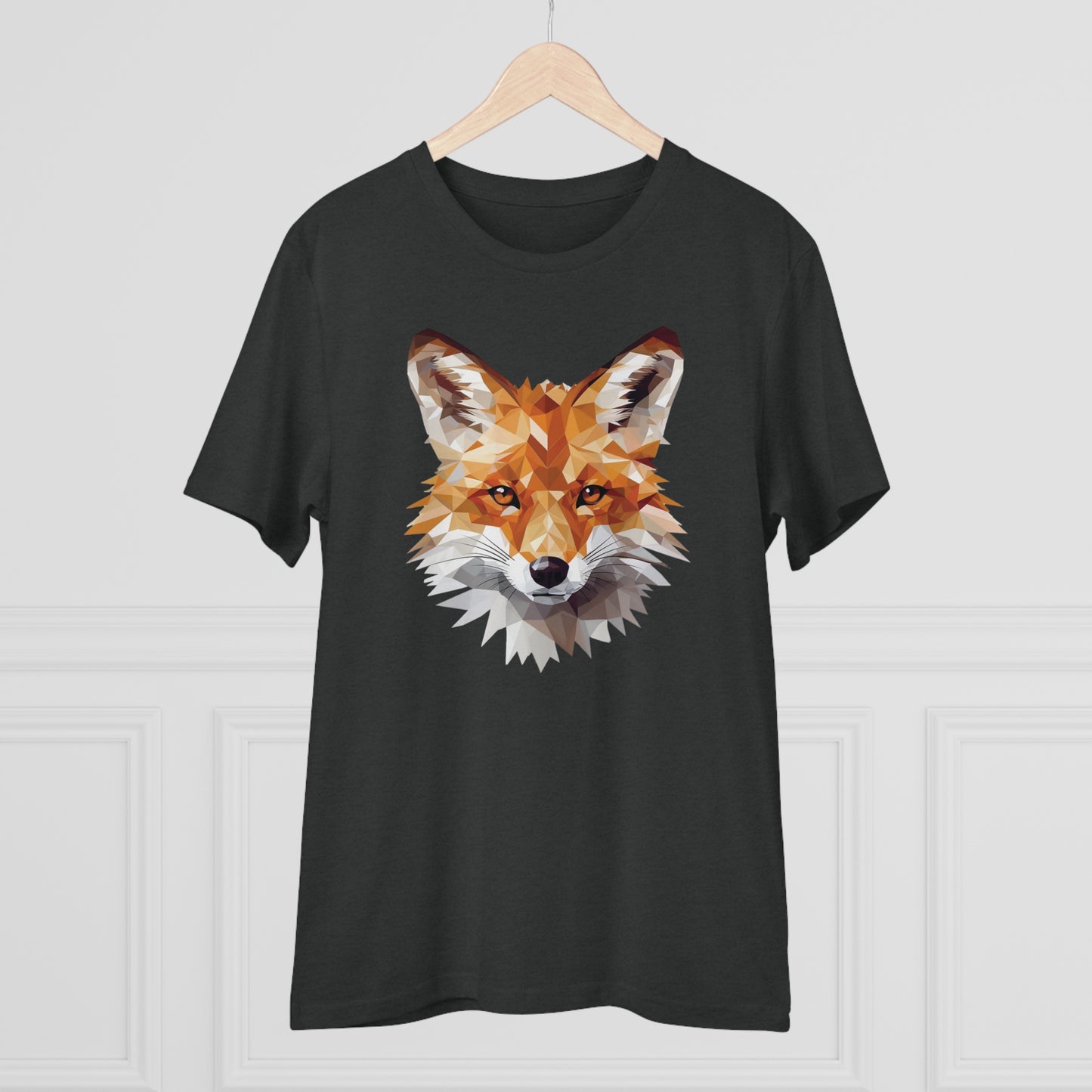 Fox Polygonal T-Shirt - Embrace Sly Charm