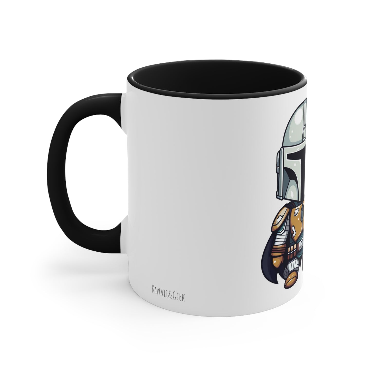 Cute Mandalorian and Baby Yoda Grogu Mug: The Perfect Dad Duo - Father's Day Special