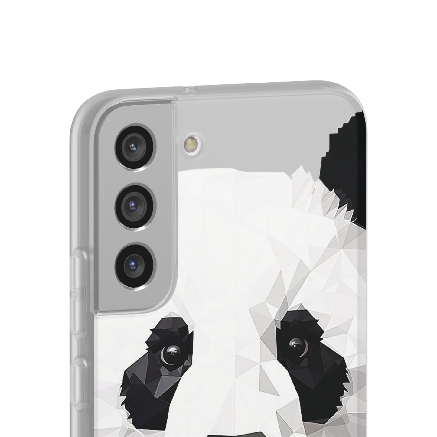 Cute Polygonal Panda Flexi phone Case - Protect Your Phone with Some Unique and Adorable Style