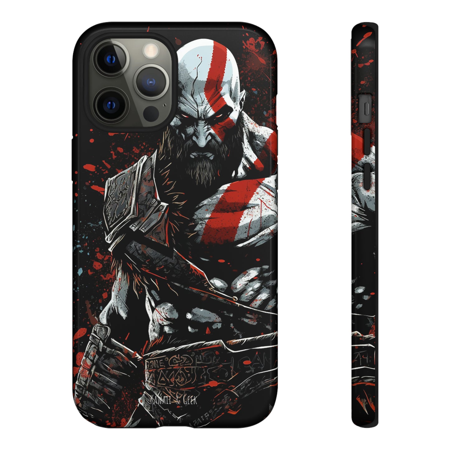 Kratos Tough Phone Case - Unleash the Power of the God of War in Style