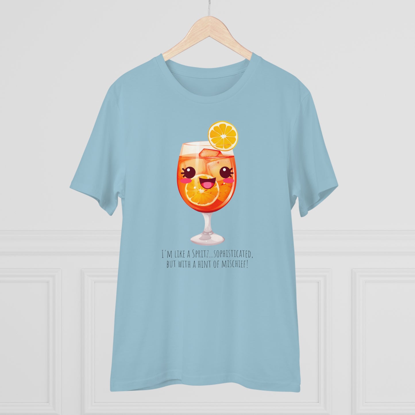 Cute and Mischievous Spritz Glass T-Shirt | Fun and Sophisticated Design