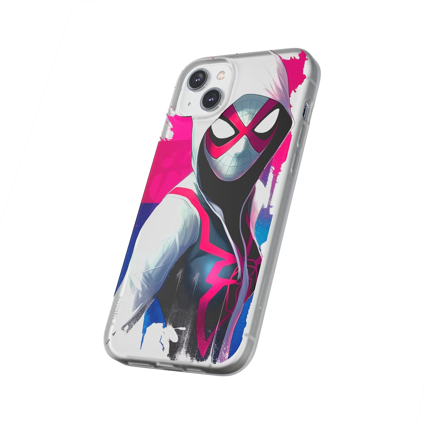 Spider Gwen in Flexi Phone Case - Add Some Colorful and Heroic Style to Your Phone