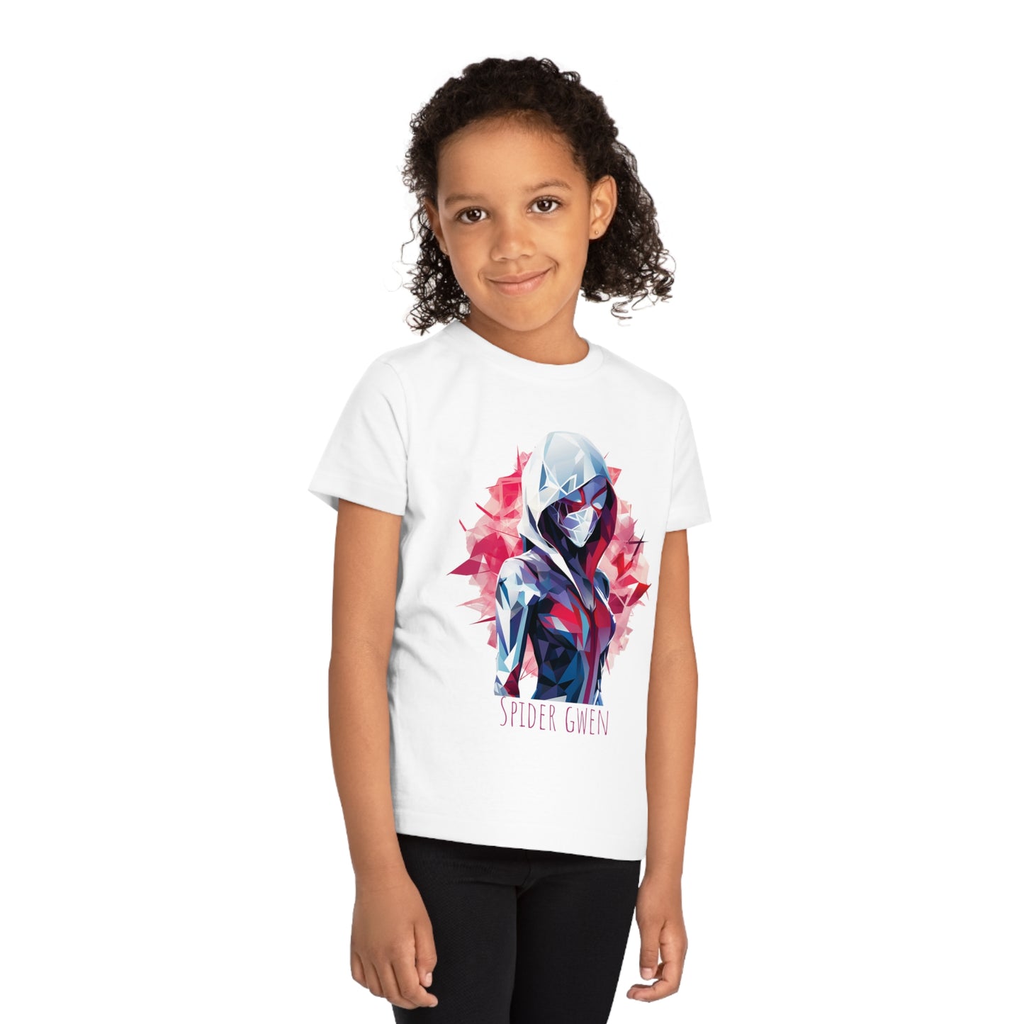 Spider Gwen Kids T-Shirt - Unleash Superhero Style with Eco-Friendly Fashion