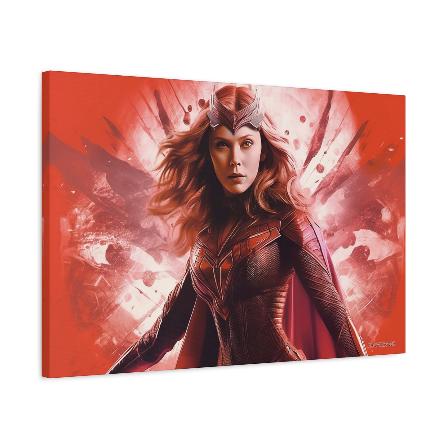 Wanda Maximoff Canvas - Embrace the Power and Artistry of the Scarlet Witch - Avengers