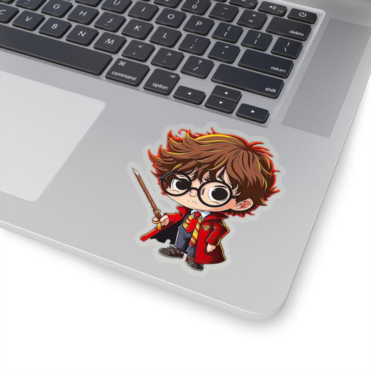 Kawaii Harry Potter Sticker - Add Some Cute and Magical Style to Your Tech