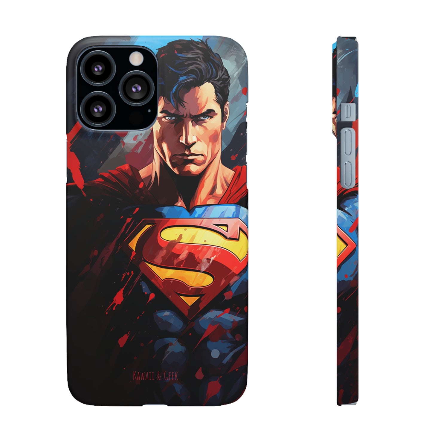 Graphical Superman Premium Phone Case