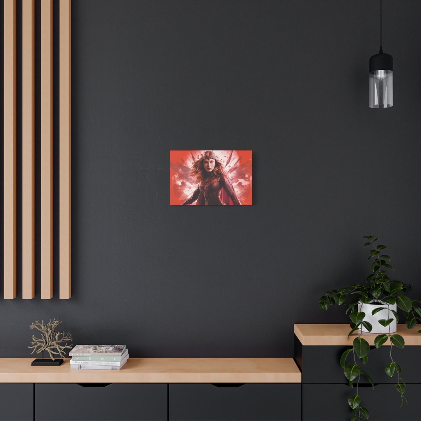 Wanda Maximoff Canvas - Embrace the Power and Artistry of the Scarlet Witch - Avengers